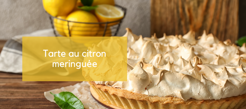 Tarte au citron meringuée