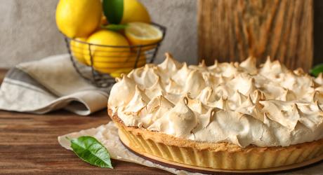 Tarte au citron meringuée
